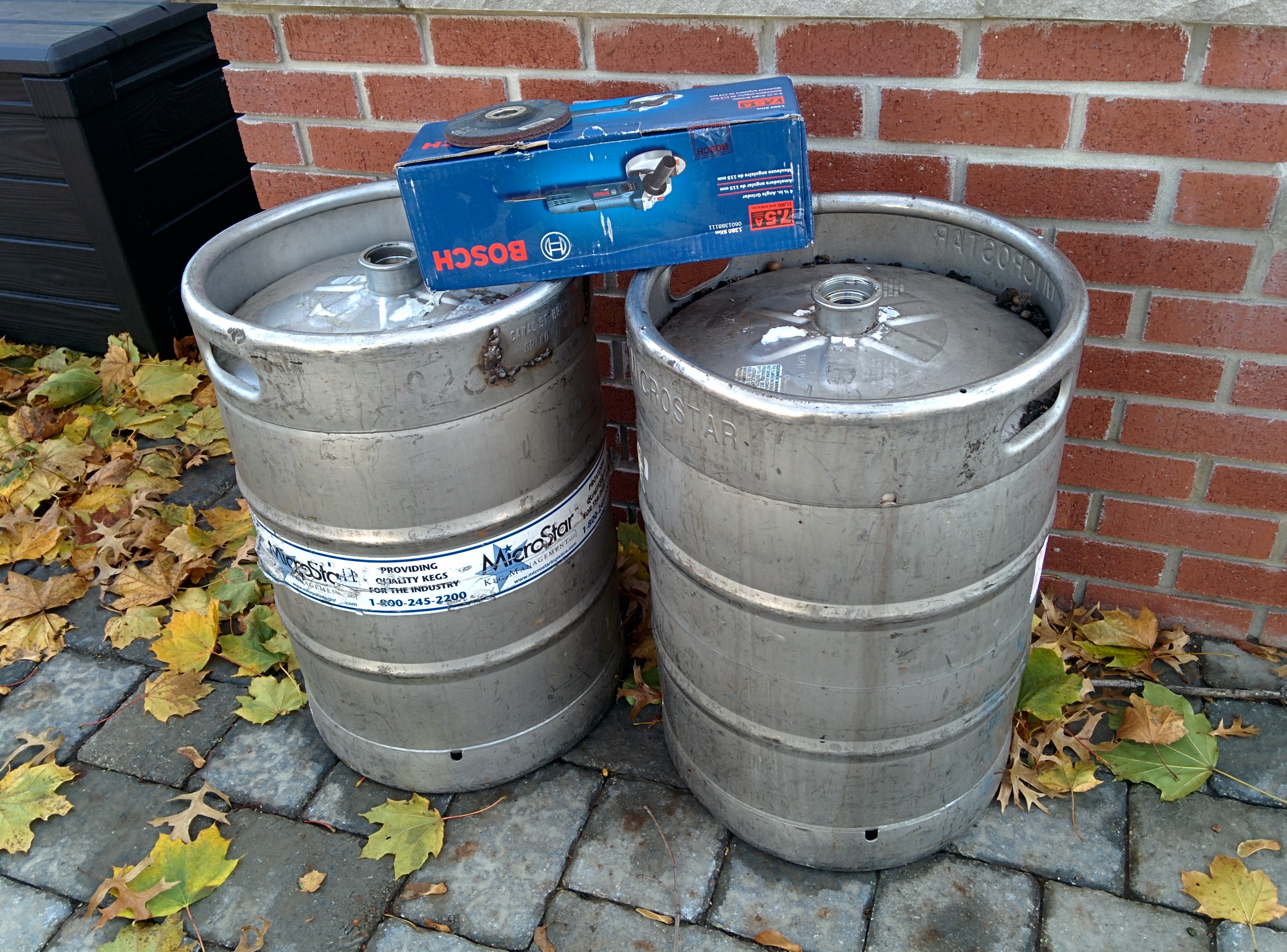 Kegs for conversion